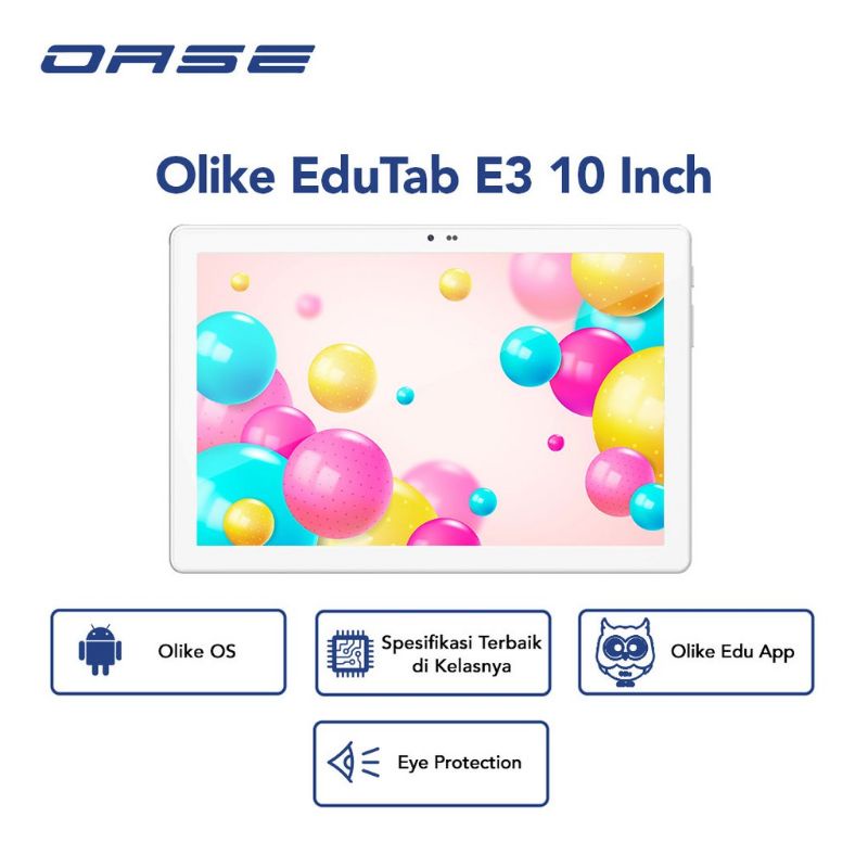 Olike EduTab E3 10 inch 4/64GB Garansi Resmi 1th