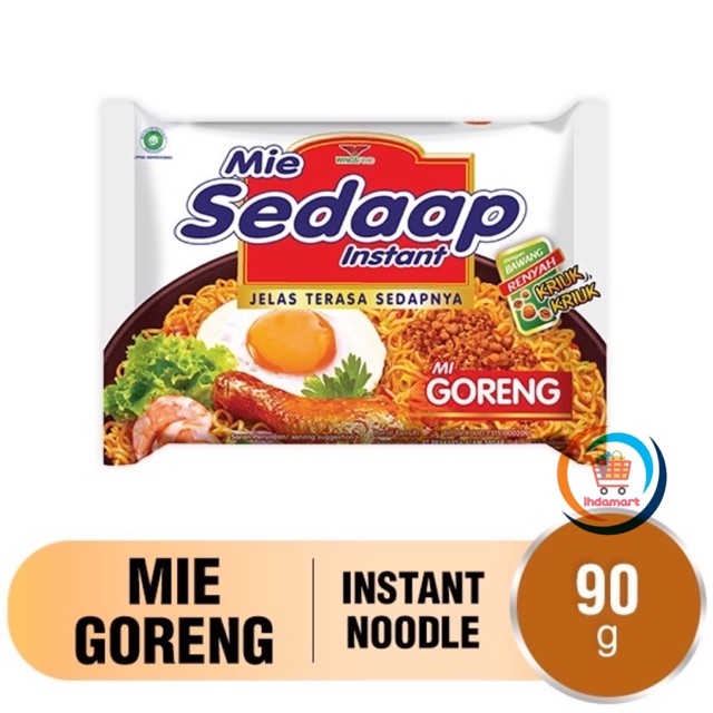 Mie Sedaap Goreng 90 gr (Isi 10 pcs)