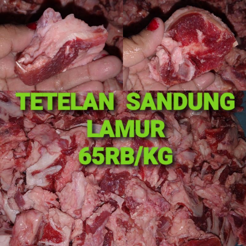 

TETELAN DAGING CAMPUR SANDUNG LAMUR