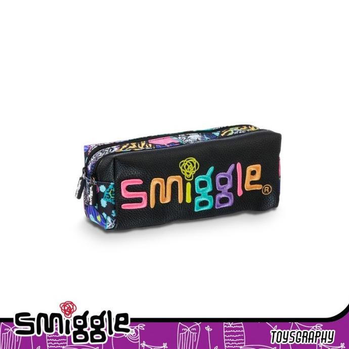 

SMIGGLE Pencil Case Twinzip Galaxy ANIMAL Tempat Kotak Pensil Dual Zip