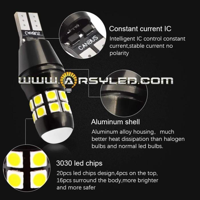 Lampu LED Mundur T15 T16 w16w Mobil Mazda CX5 CX3 Mazda2 CX-5 CX-3