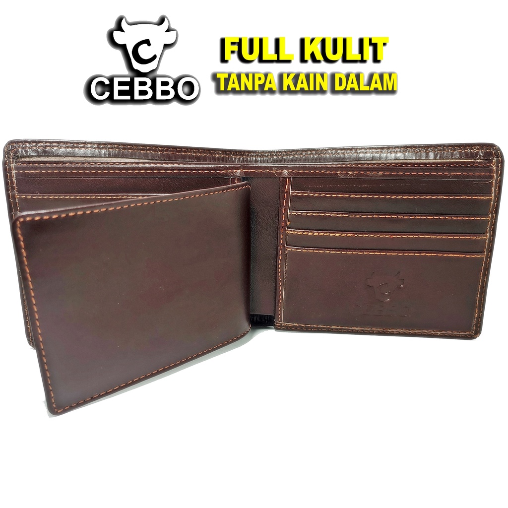 Dompet Pria Lipat Pendek FULL KULIT Asli
