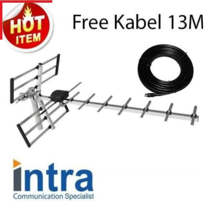 Antena TV intra 003/antena digital intra/antena luar free kabel terbaru