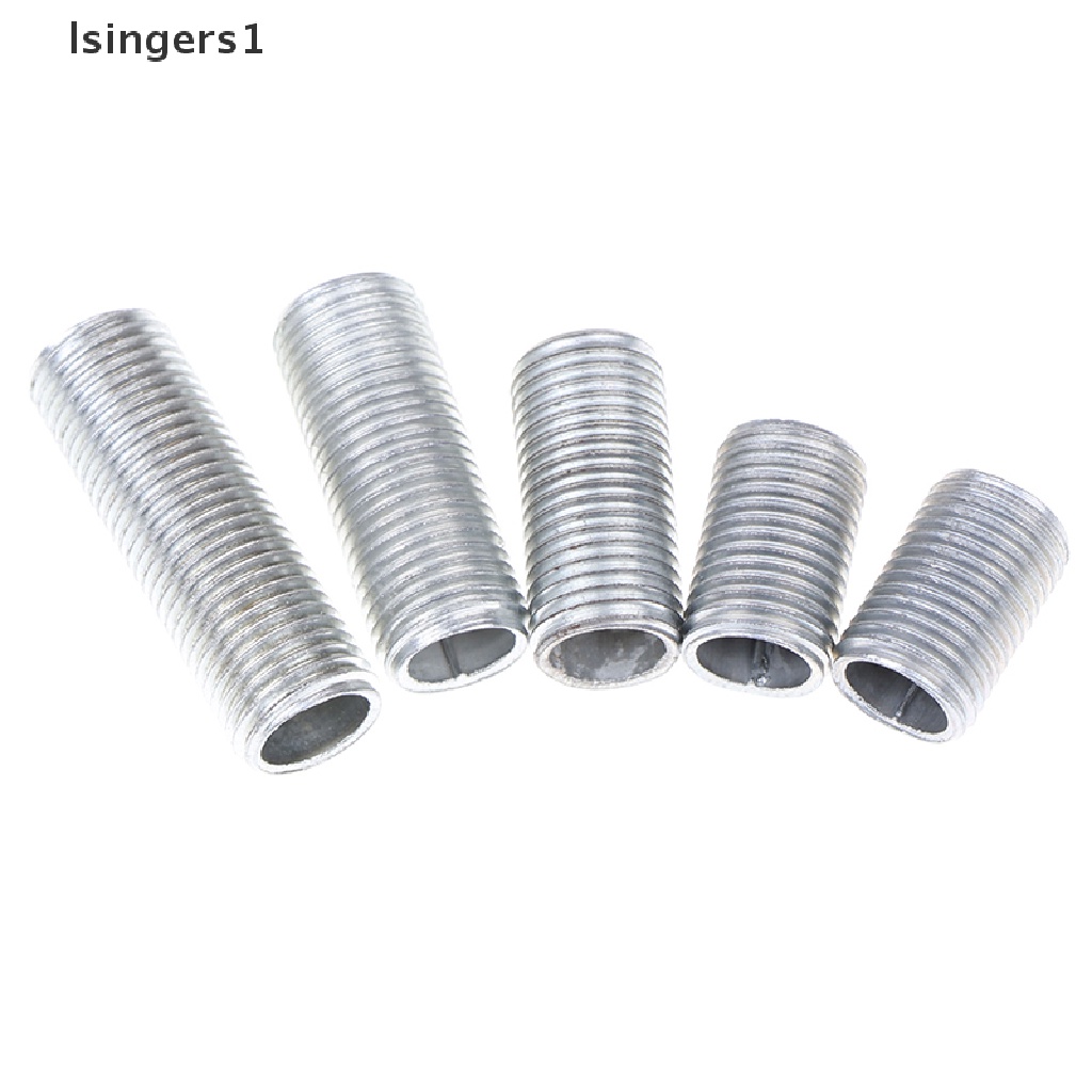 (lsingers1) 5pcs Soket Lampu M10X1Mm 1 / 1.5 / 2.5 / 3CM Allthread Hollow