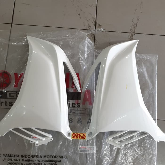 sayap luar jupiter mx new / legshield jupiter mx new PUTIH ori