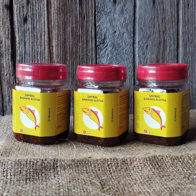 

sambal bawang klotok paket hemat 3 Botol