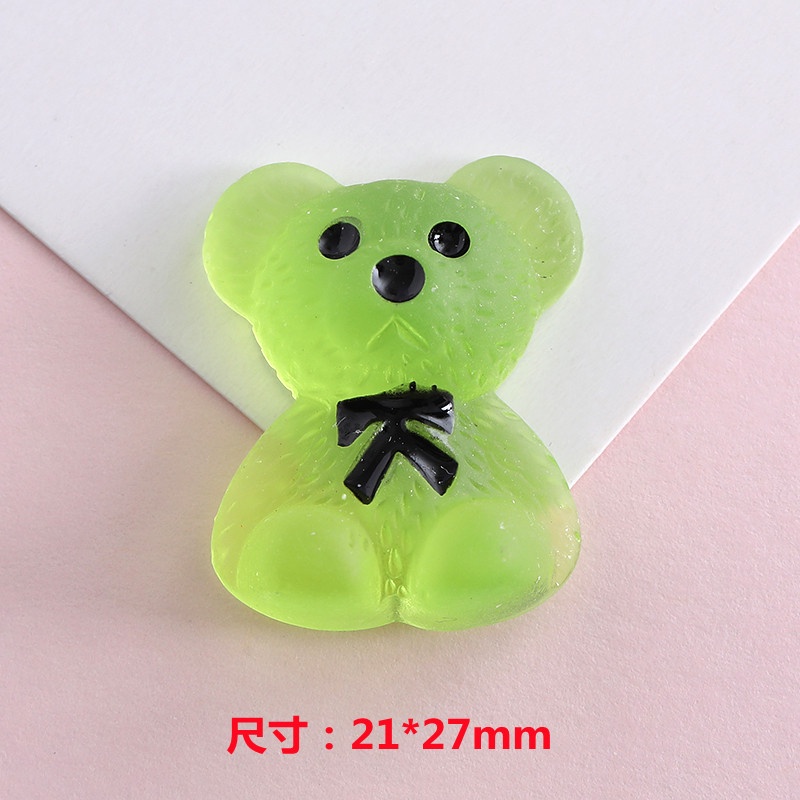 Little bear 1 Pc Aksesoris Stiker Gesper Sepatu crocs clog jibbitz diy charm pin