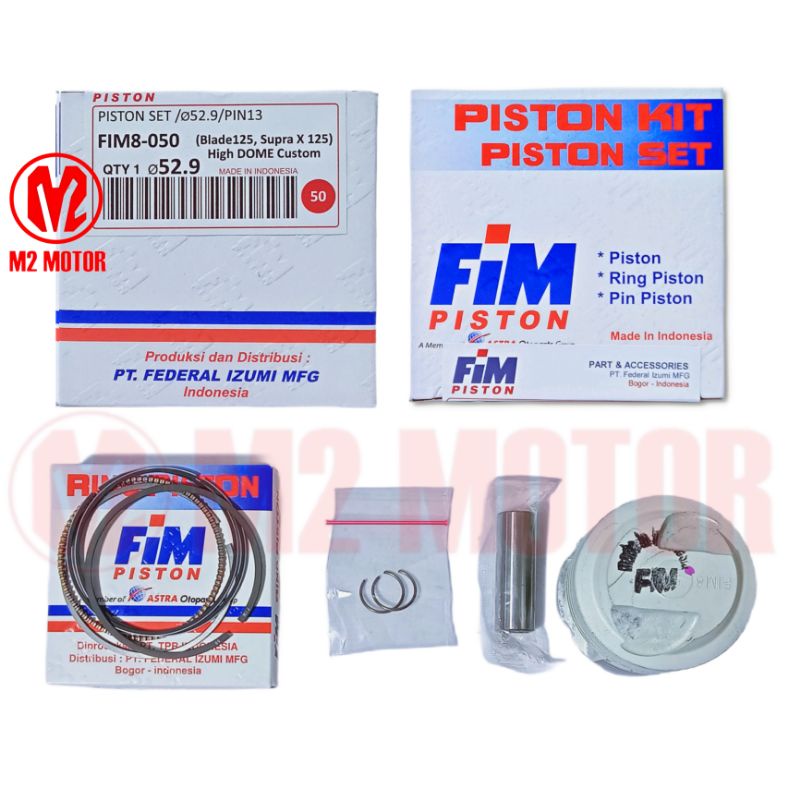 PISTON KIT KARISMA MENTAH FIM (FIM8) #50