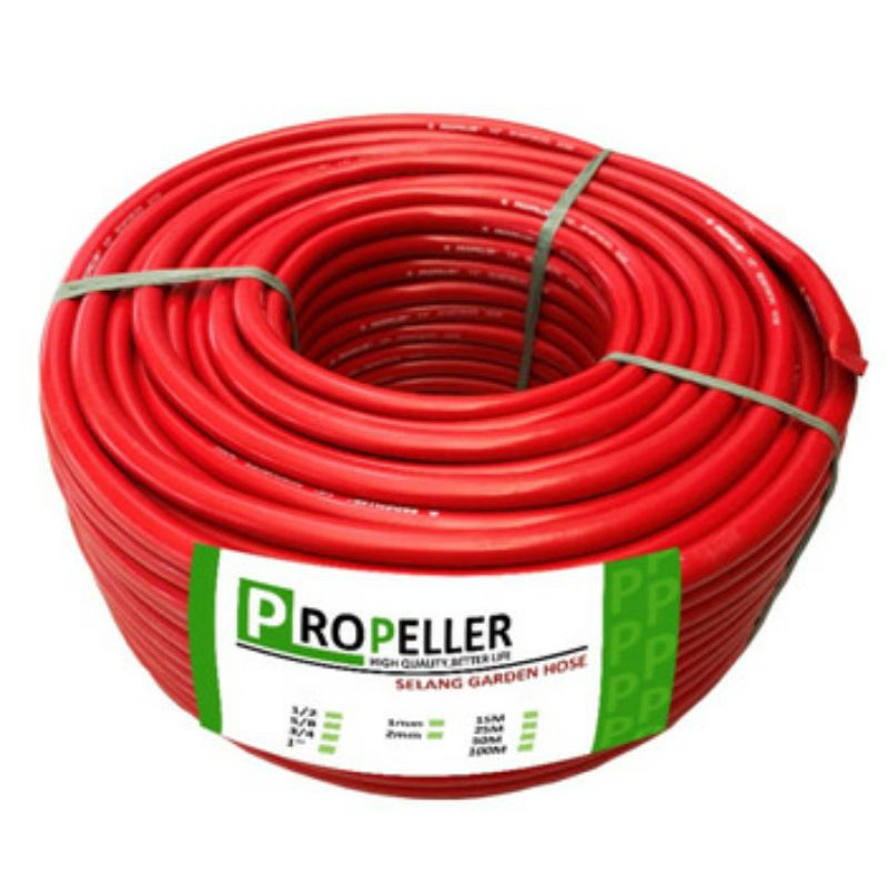 Selang Air Elastis 5/8 Inch Tebal 2 MM Panjang 50 Meter