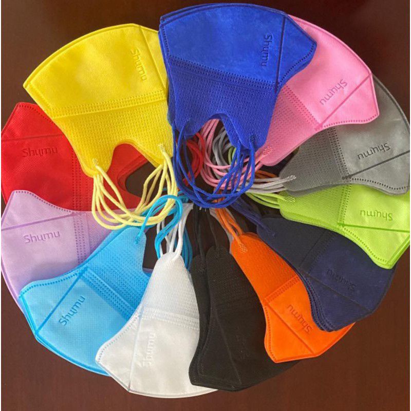 SHUMU DUCKBILL WARNA WARNI (DUCKBILL RAINBOW) LENGKAP 1 BOX ISI 25 PCS (1 BOX 1 WARNA)