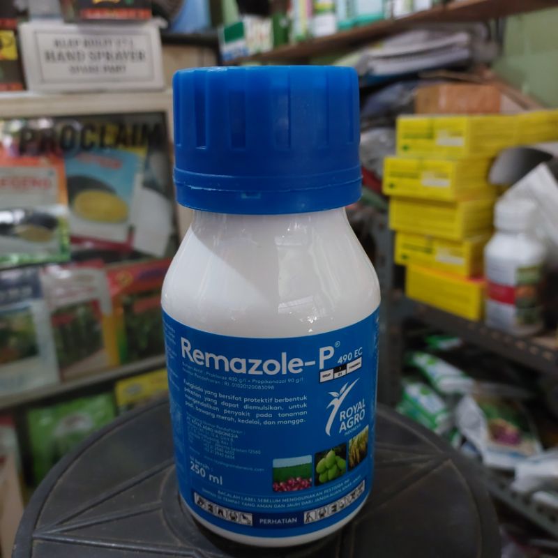 FUNGISIDA REMAZOLE-P 490 EC 250 ML PENGENDALI BERCAK DAUN