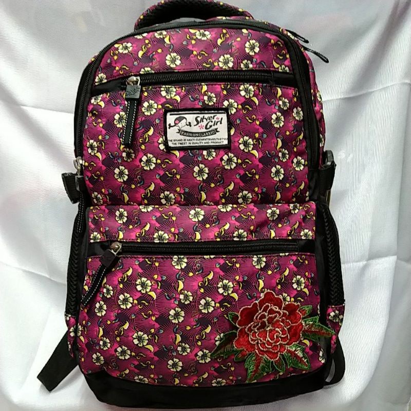 Tas Ransel Cewek Alto Silver Girl 74792 V
