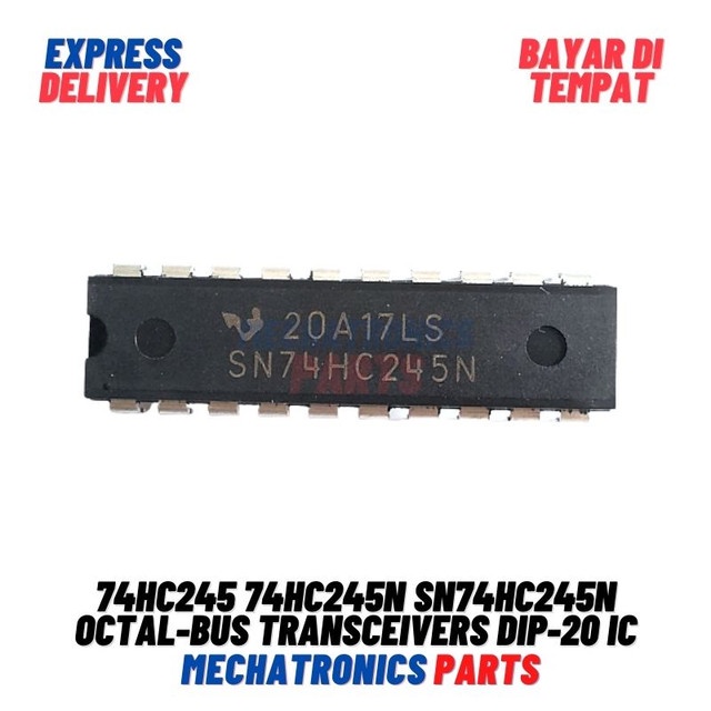 [5728] 74HC245 74HC245N SN74HC245N Octal-Bus Transceivers DIP-20 IC