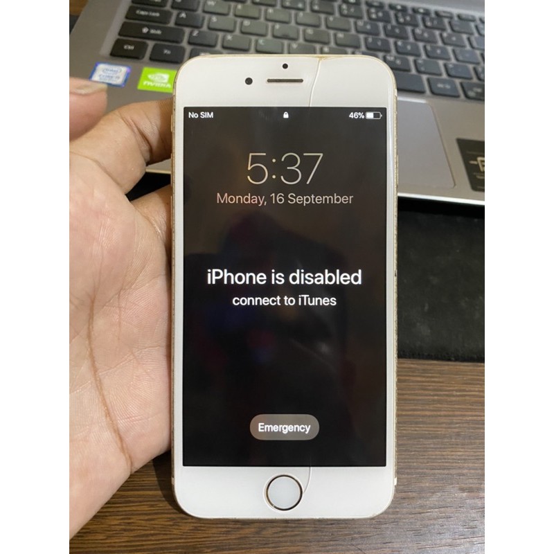 iPhone 6s 64gb disable