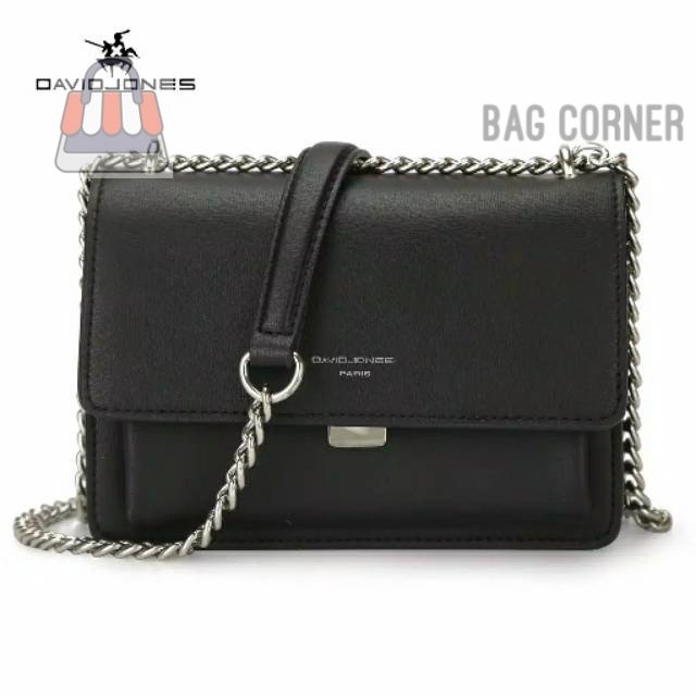 BagCorner - Tas tangan selempang wanita merek david jones paris original
