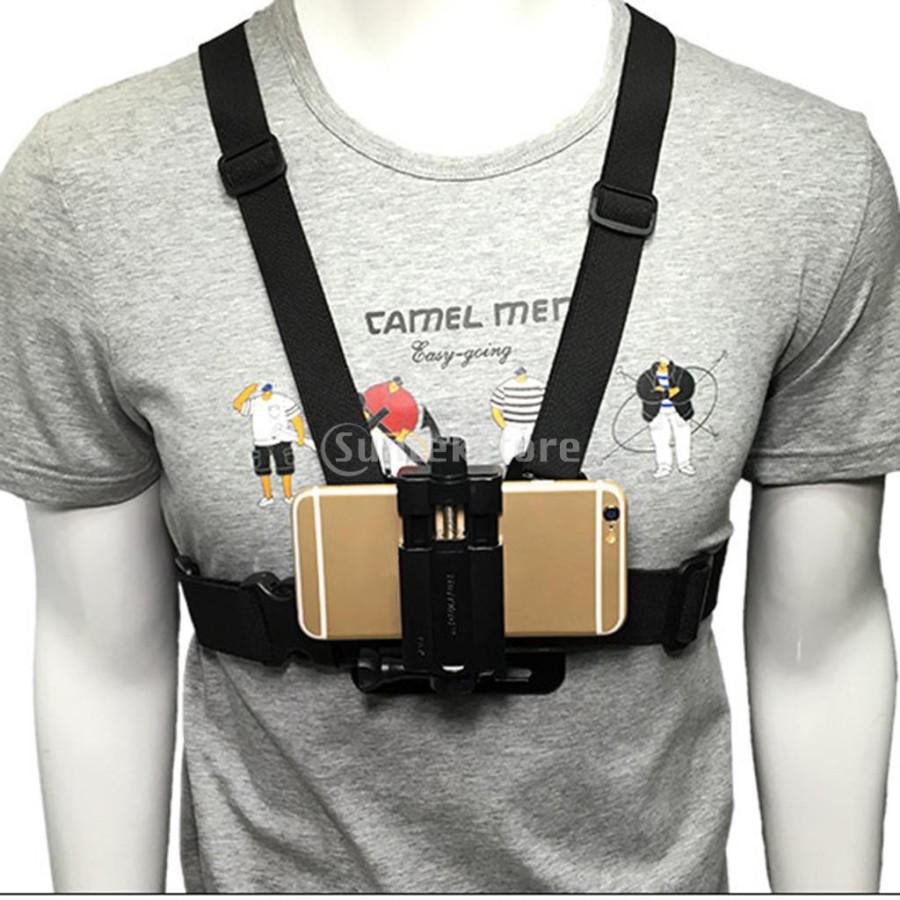 Body Chest Belt Strap Mount holder for Handphone Smartphone Action Cam