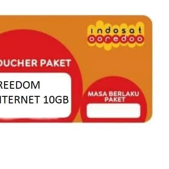 ○ Fisik Indosat Freedom Internet 10gb ♘