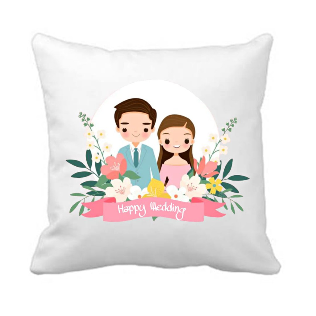 Custom Bantal Souvenir Pernikahan / Kado