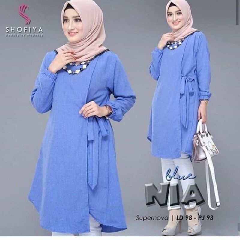 Nia tunik , Blouse tunik masa kini
