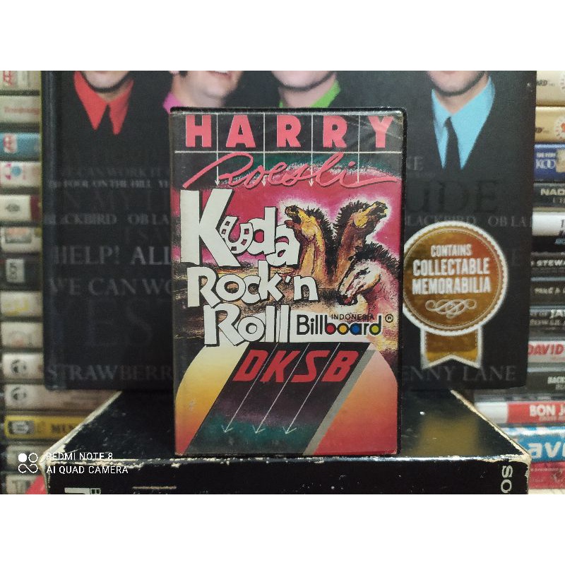 Kaset Pita : HARRY Roesli - Kuda Rock 'n Roll DKSB