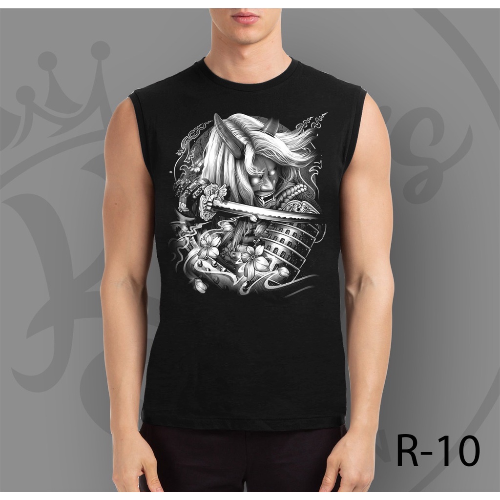 Singlet / kaos kutung dewasa murah warna hitam