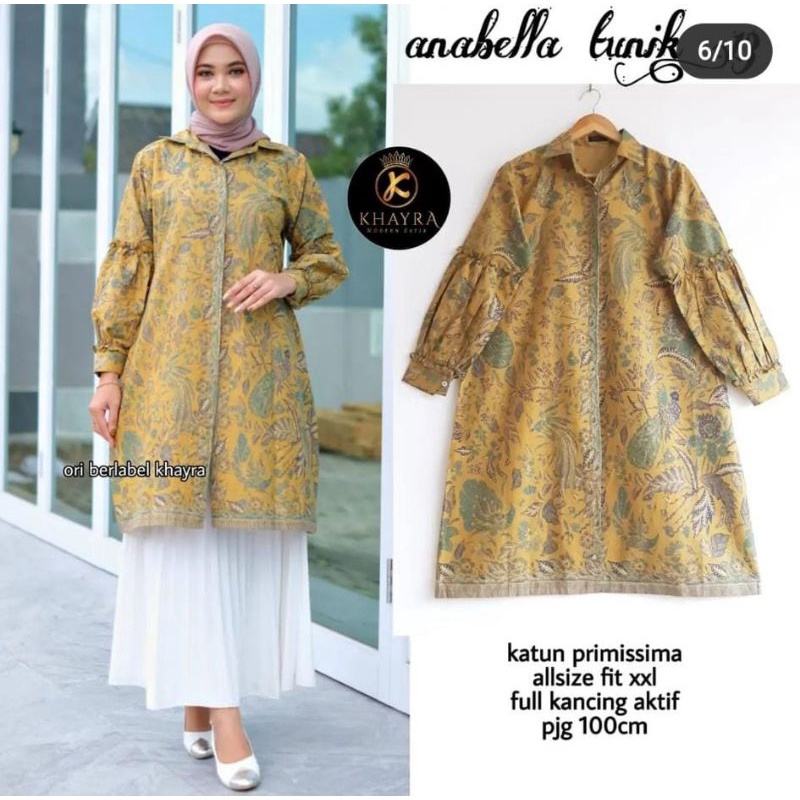 Tunik Anabella by Khayra Batik