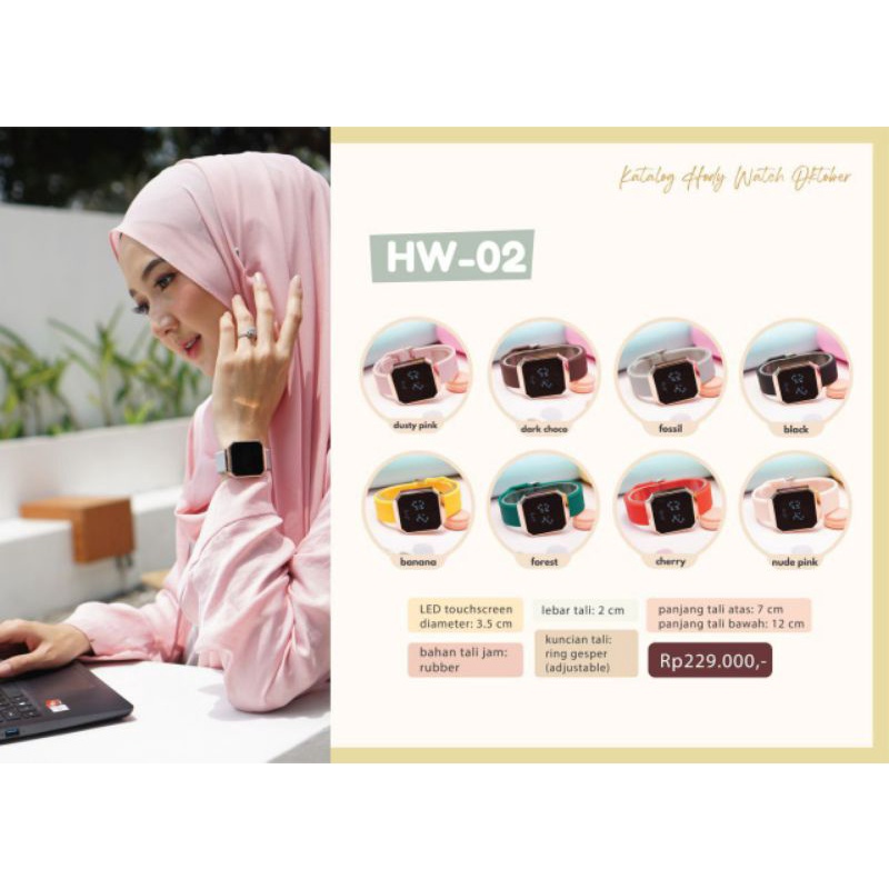 Jam wanita HW.02 by hody