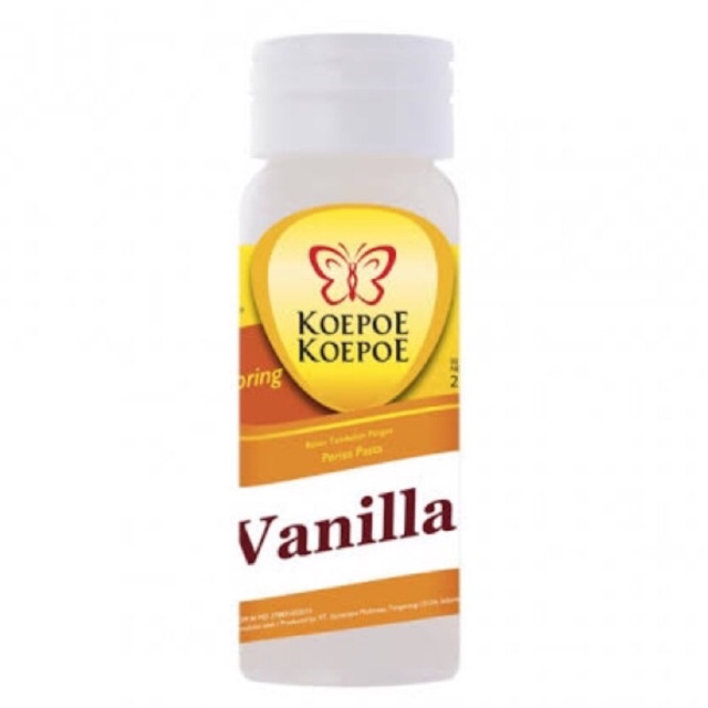 

Koepoe Koepoe PASTA VANILLA 25ml - Perisa Makanan Minuman