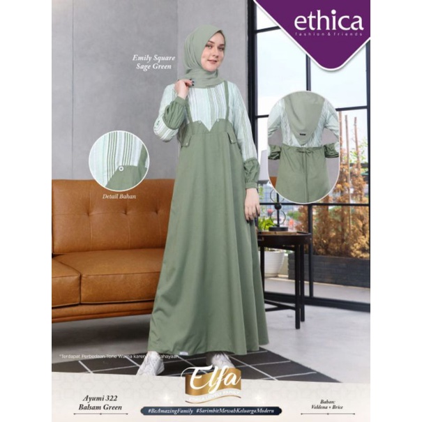 [READY] ELFA 253 BALSAM GREEN SARIMBIT ETHICA AYUMI 322 KAHFI 233