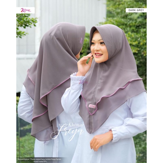 (BISA COD) KHIMAR FREYA/ RAZQA HIJAB / KHIMAR CERUTY/ KHIMAR SIMPLE