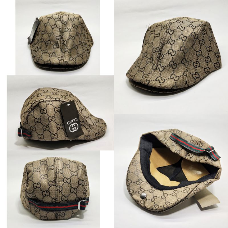 flat cap hat kotak2 / topi kodok / topi copet / topi pelukis /topi sutradara/ topi pria wanita