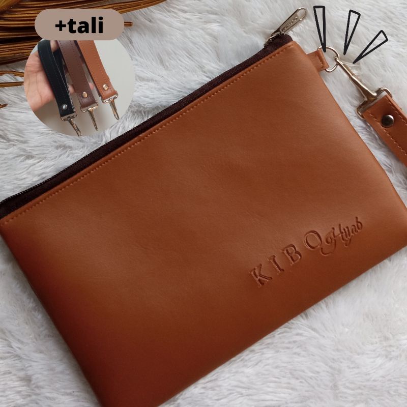 Souvenir Pouch Murah Surabaya Clutch Tas Jinjing Bahan Kalep Kulit Sintetis Souvenir Tempat Make Up 