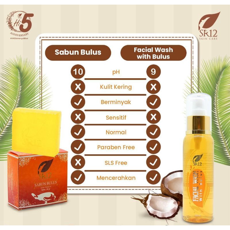 SABUN BULUS SR12 / SABUN BULUS ORIGINAL / HERBAL SOAP BULUS BPOM 60 GRAM