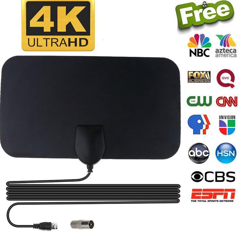 [KODE 3299] Taffware Antena HD Clear Vision 4K Antena TV Dalam yang Bagus Antena TV LED Indoor Anten