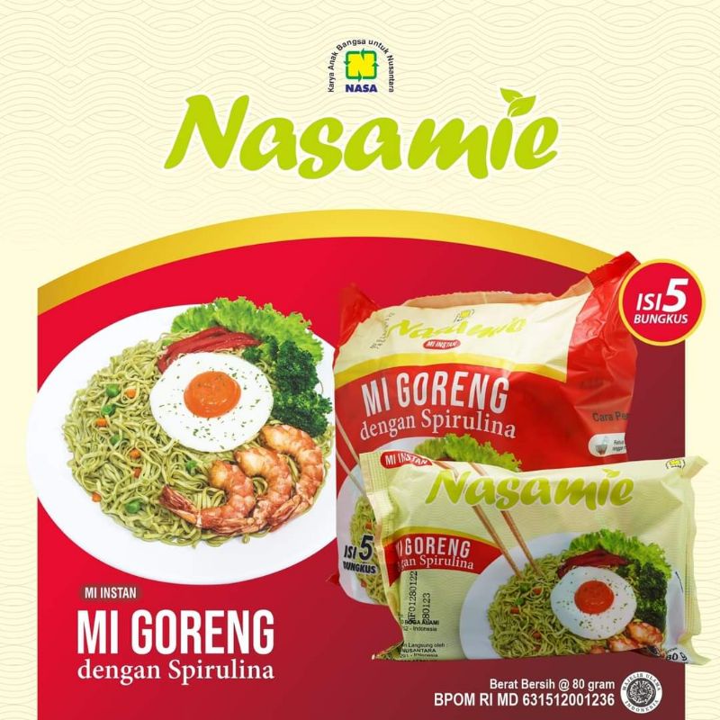 

Mie sehat Nasa