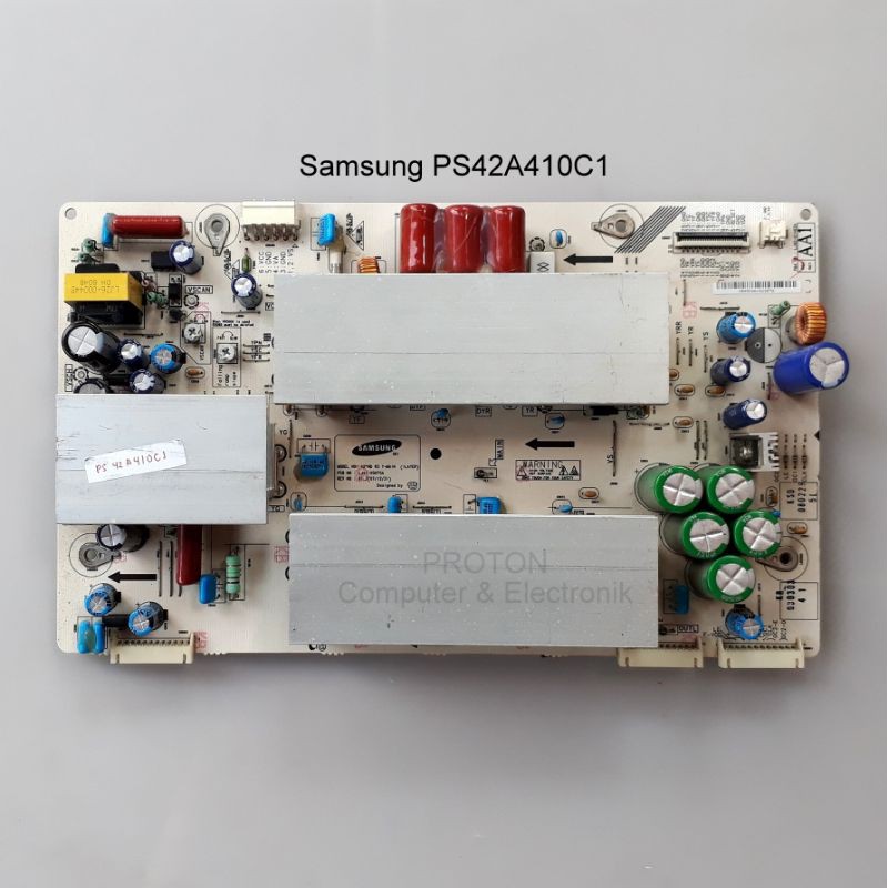 Ysus TV PDP Samsung PS42A410 PS42A410C1 PN42A400C2 PS42A450 LJ41-05075A LJ92-01483A 42"HD W3 Y-MAIN