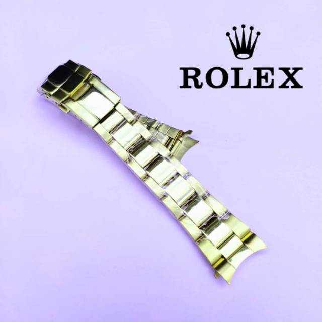 STRAP ROLEX DAYTONA TALI JAM TANGAN ROLEX DAYTONA GOLD 20MM