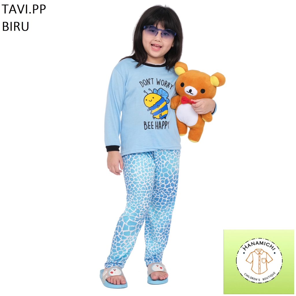 Hanamichi TAVI.PP Piyama Anak Lengan Panjang