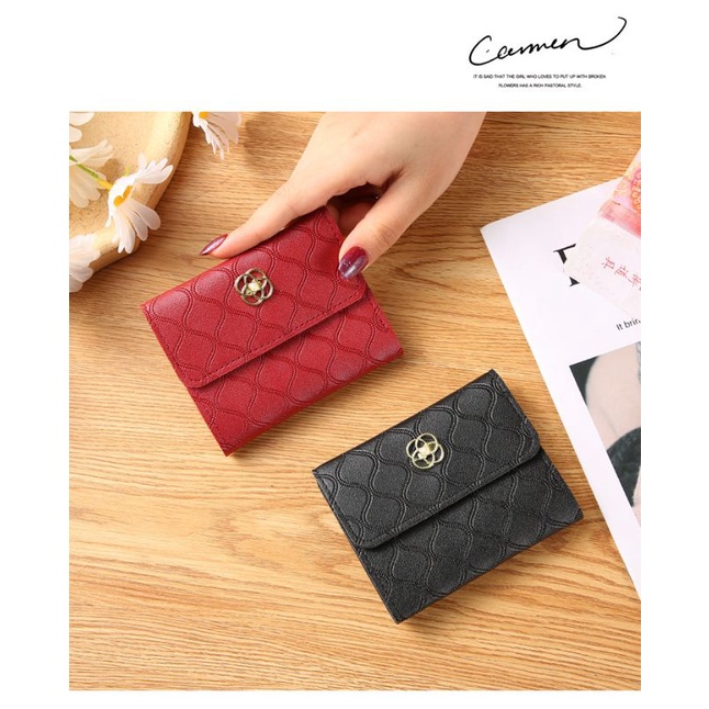 EV D 2212 Dompet Lipat Mini Wanita Korea / Dompet lipat Murah