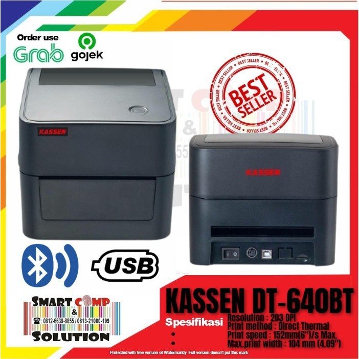 Printer Barcode Label Thermal  - A6 Resi Alamat Online