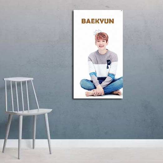 Wall Decor KPOP EXO UKURAN 15X30