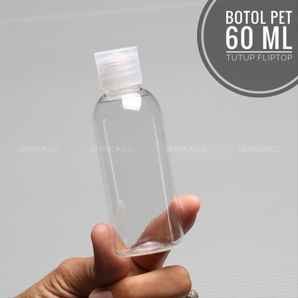 READY!! BOTOL PLASTIK TRANSPARAN HAND SANITIZER 100 ML/60 ML/30 ML/20 ML SPRAY FLIPTOP PUMP PRESSTOP