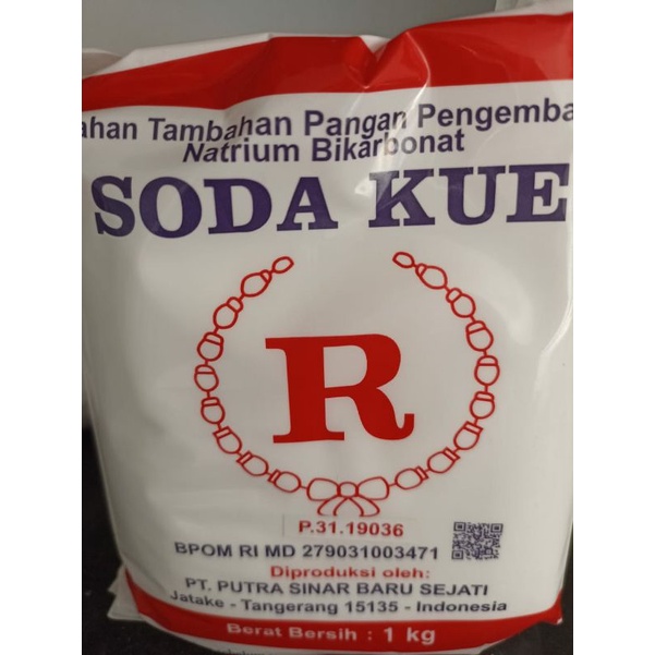 

Soda Kue R Bahan Tambahan Pangan Pengembang