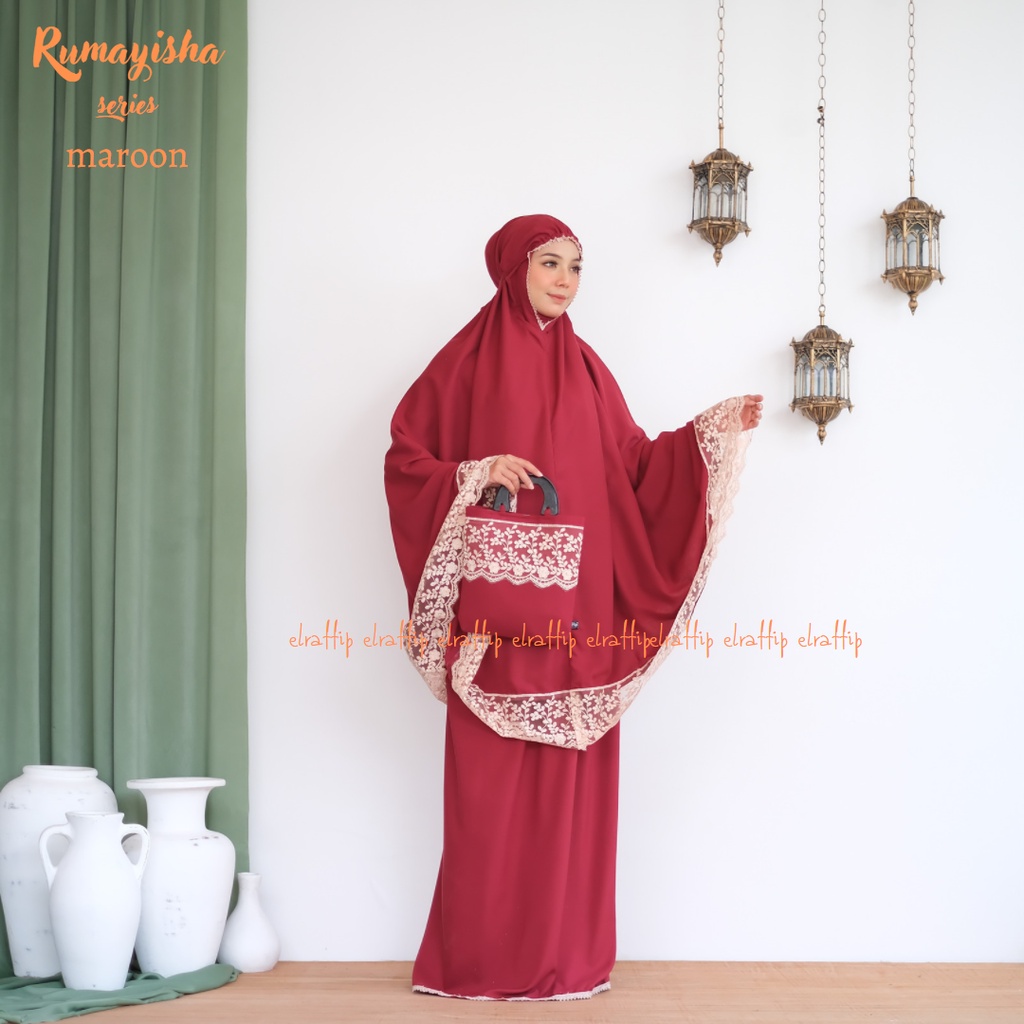 Mukena Dewasa Katun Renda YUSRINASERIES