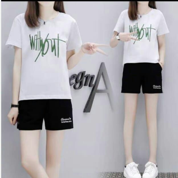 baju tidur wanita celana pendek/ karakter top / piyama tidur hp / pajamas import / baju bobo