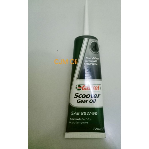 Oli gardan Castrol 80-90w 120ml for Beat/Vario/Scoopy/Spacy/Genio/PCX/ADV/Mio Sporty/smile/j/S/Z/M3