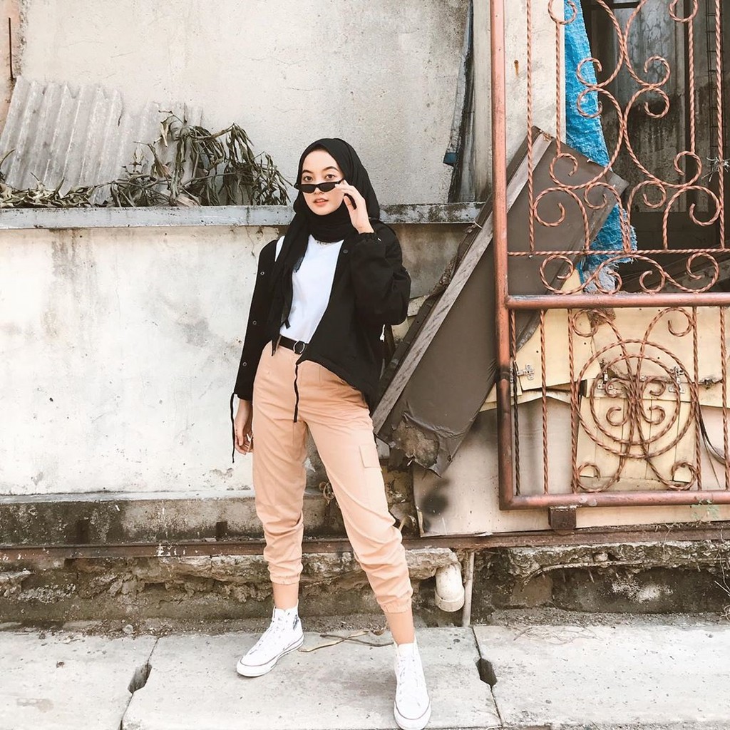 JOGER CARGO PANTS WANITA