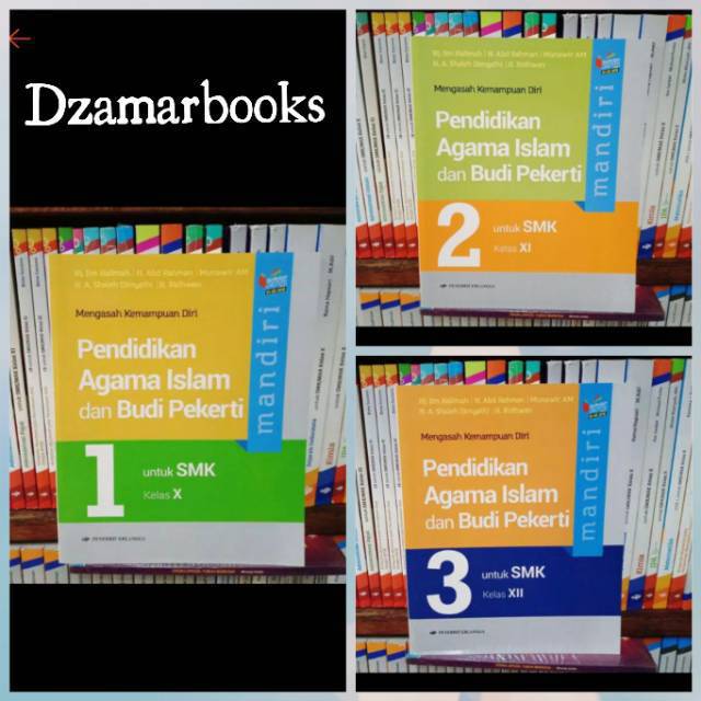 Mandiri Agama Islam SMK kelas X,XI,XII KI-KD Erlangga