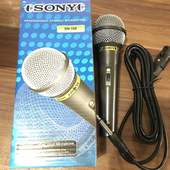 MIC SONY SN100 Porfessional Dynamic Microphone Mik Bagus Berkualitas