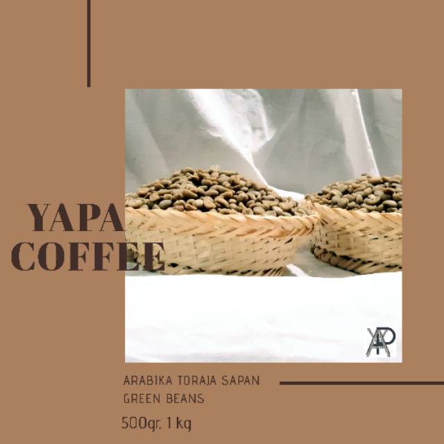 

Yapa Coffe Arabika Toraja Sapan Green Beans